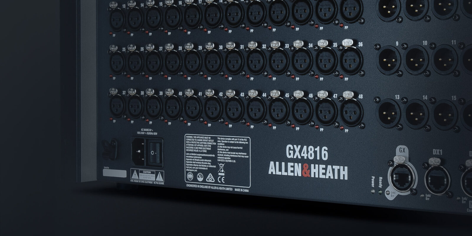 Allen & Heath GX4816 digital stage box